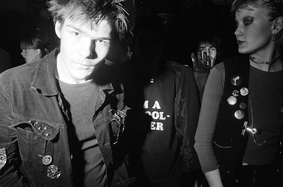 Eerste Nederlandse Punkfestival in Paradiso Amsterdam punkers tijdens festiva, Bestanddeelnr 929-5808