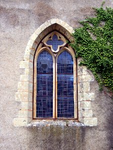 Eglise church at the Château de Bazoges-en-Pareds, pic1