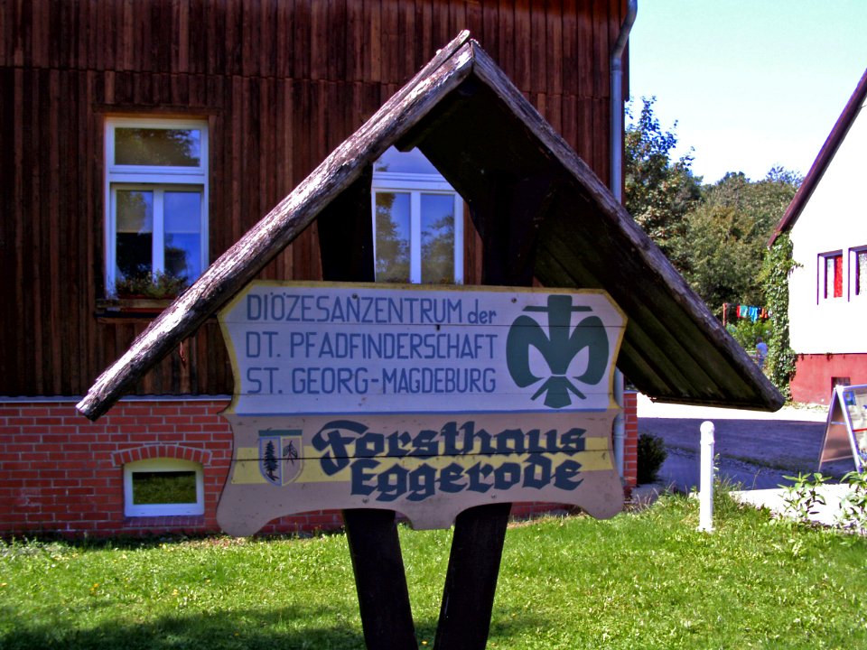 Eggerode Forsthaus Schild
