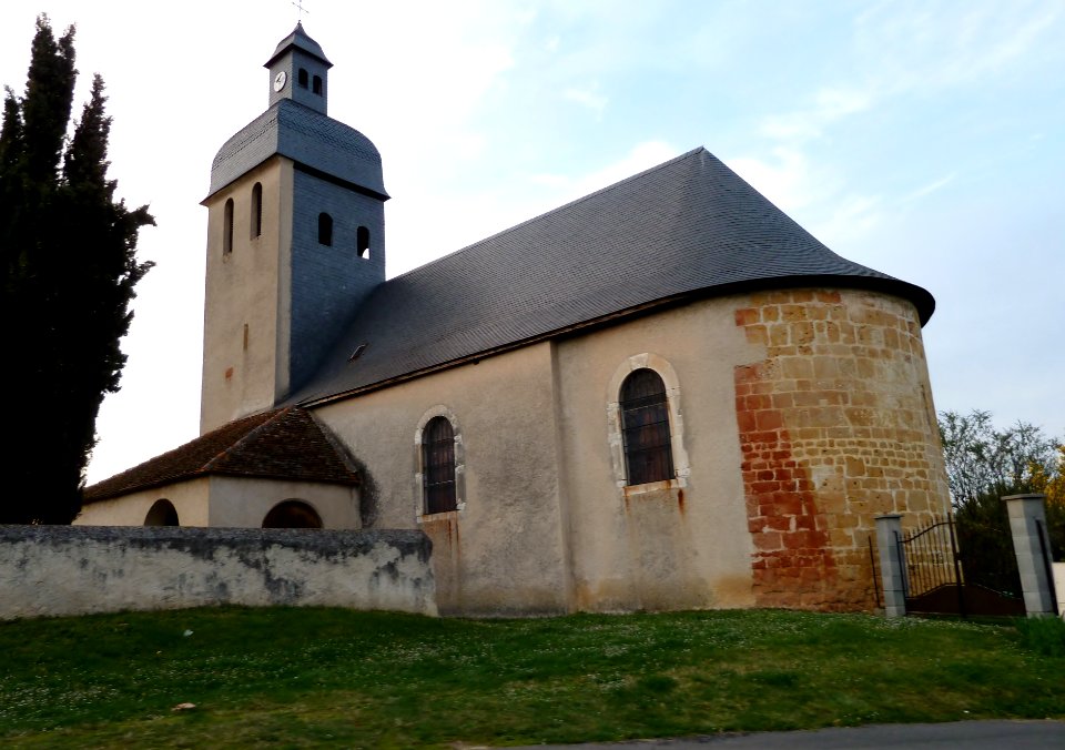 Eglise d'Argelos (Pyrénées-Atlantiques) vue 3