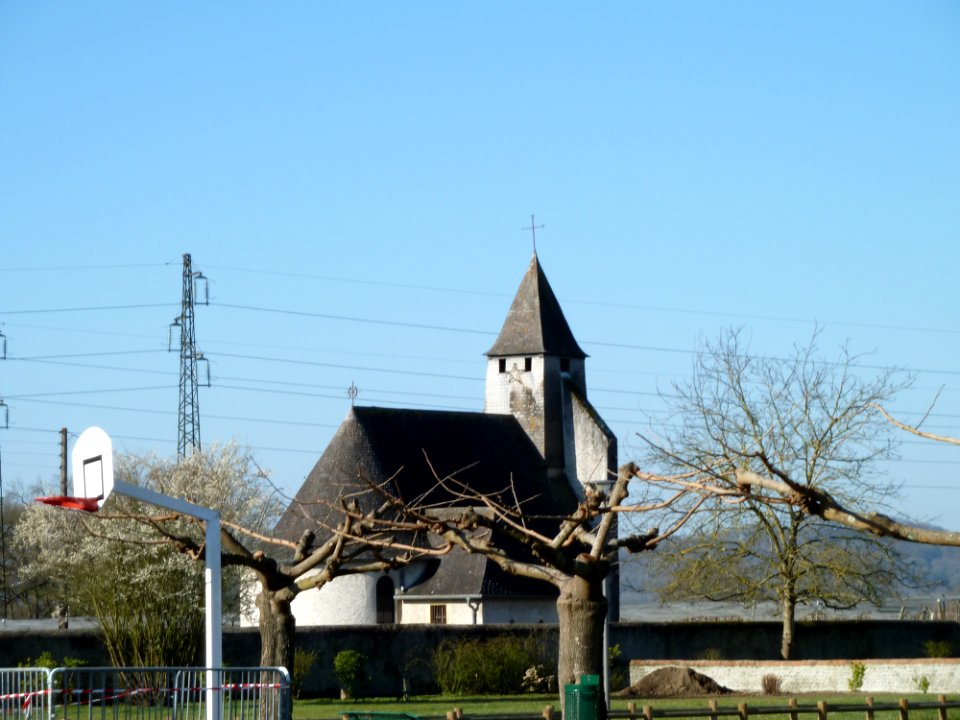 Eglise d'Aussevielle vue 2