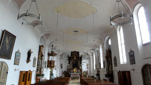 Eggenfelden Klosterkirche St. Antonius von Padua innen