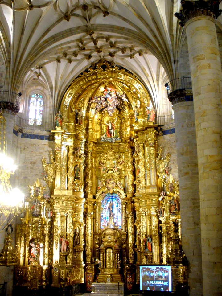 Elorrio - Basílica de la Purísima Concepción, retablo mayor 5