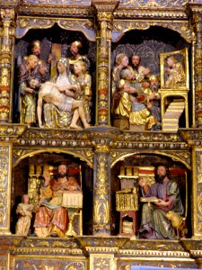 Elorrio - Iglesia de San Agustín de Etxebarria, retablo mayor 06