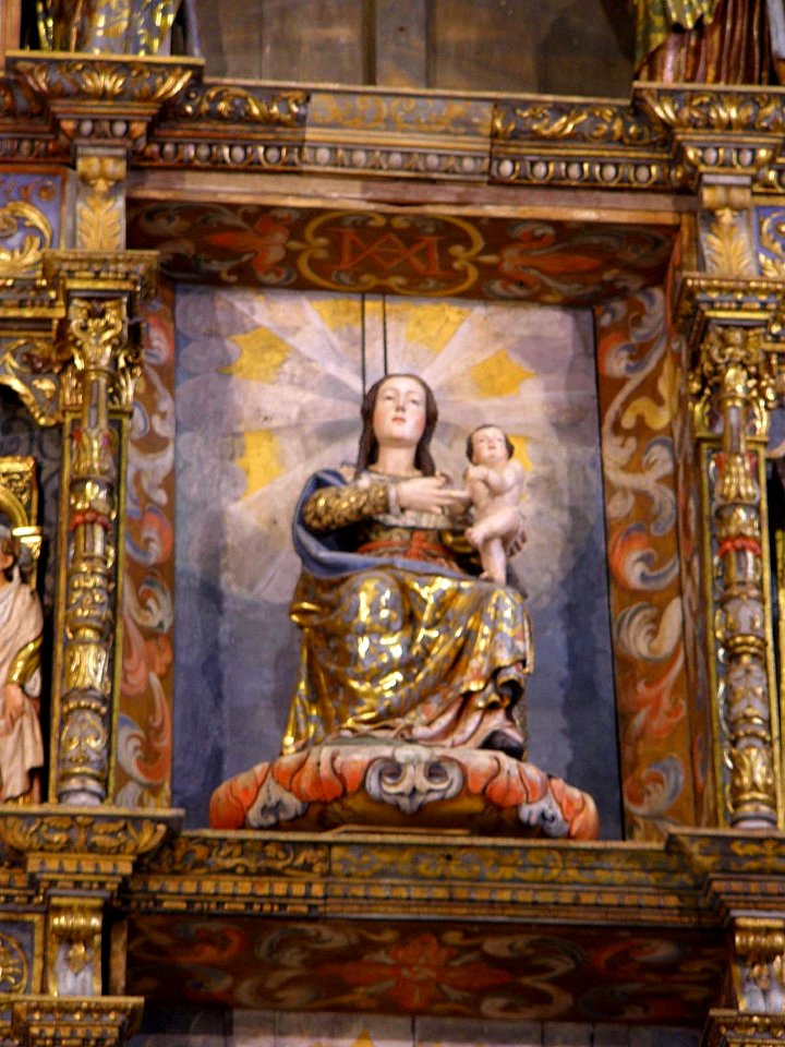 Elorrio - Iglesia de San Agustín de Etxebarria, retablo mayor 09