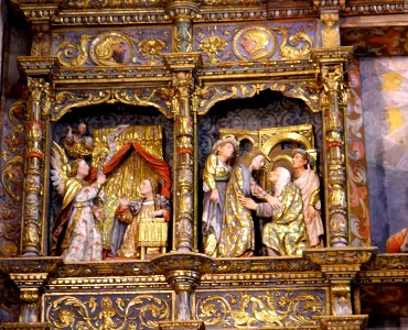 Elorrio - Iglesia de San Agustín de Etxebarria, retablo mayor 07