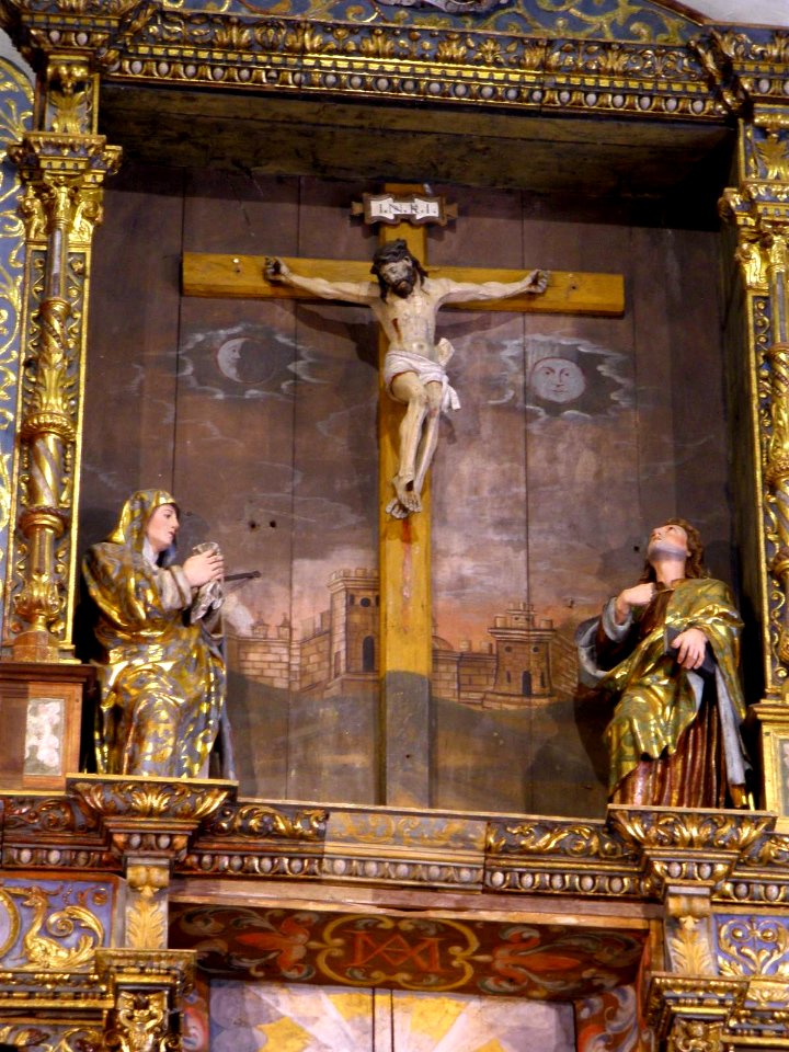 Elorrio - Iglesia de San Agustín de Etxebarria, retablo mayor 08