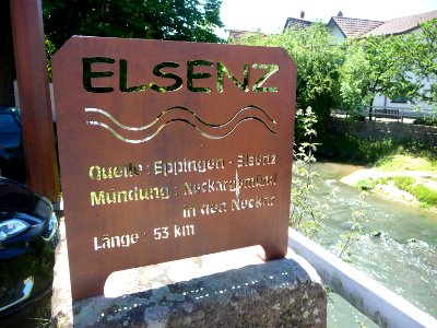 Elsenz in Zuzenhausen