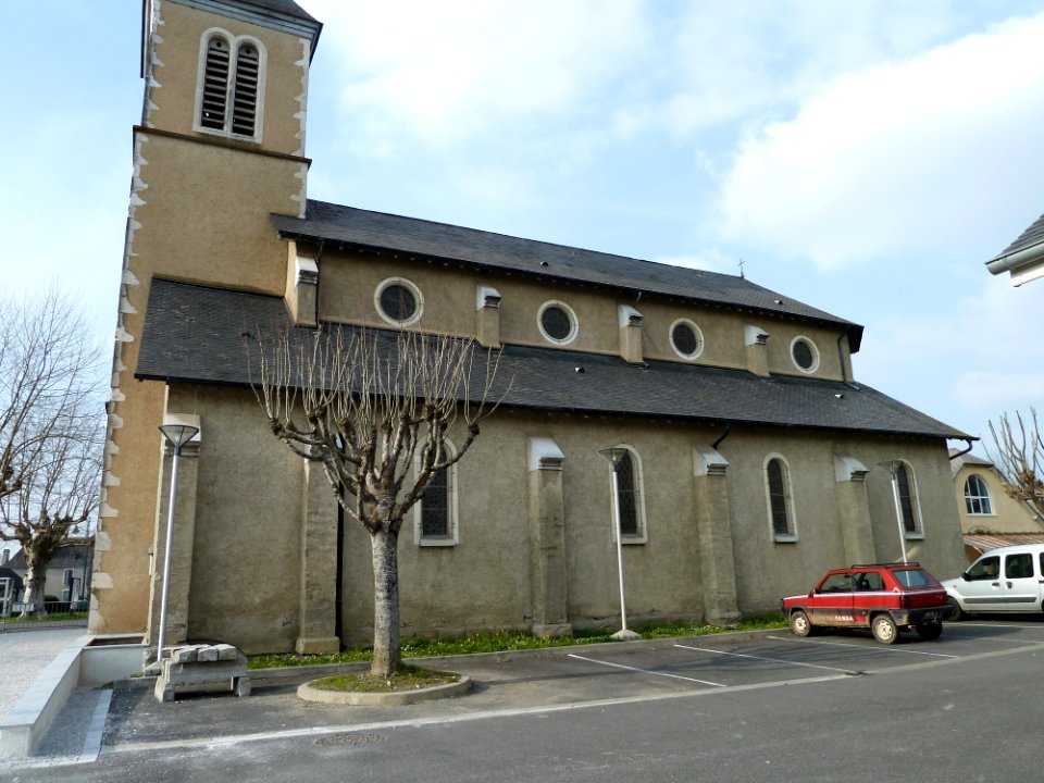 Eglise d'Artiguelouve vue 3