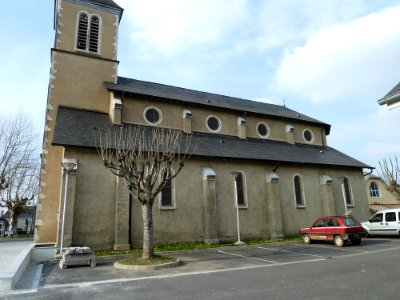 Eglise d'Artiguelouve vue 3