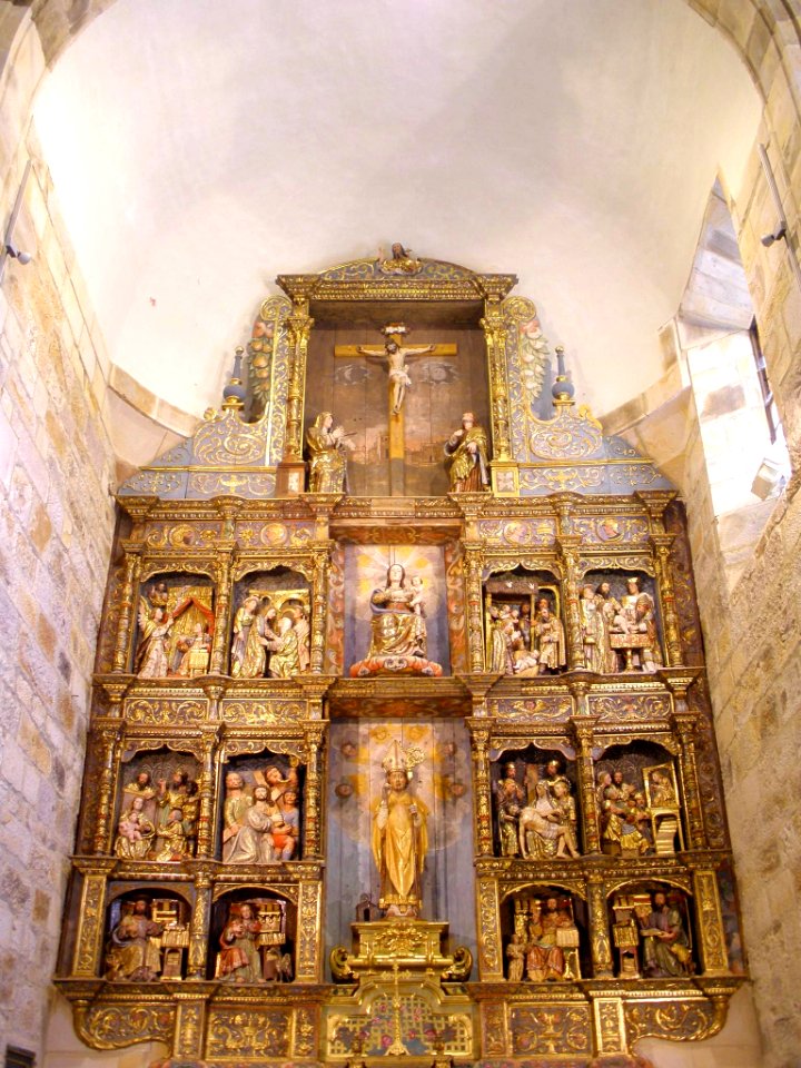 Elorrio - Iglesia de San Agustín de Etxebarria, retablo mayor 01