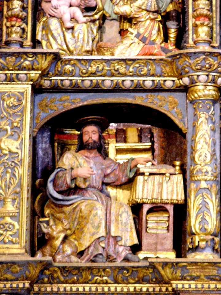 Elorrio - Iglesia de San Agustín de Etxebarria, retablo mayor 04