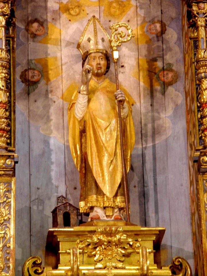 Elorrio - Iglesia de San Agustín de Etxebarria, retablo mayor 11
