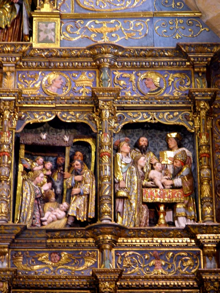 Elorrio - Iglesia de San Agustín de Etxebarria, retablo mayor 05