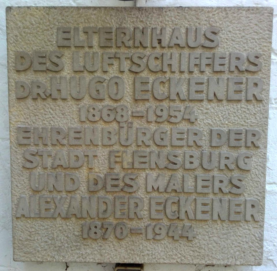 Elternhaus Hugo und Alexander Eckener