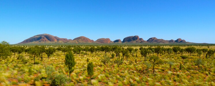 Central australia drought landscape