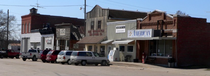 Elk Creek, Nebraska downtown 1