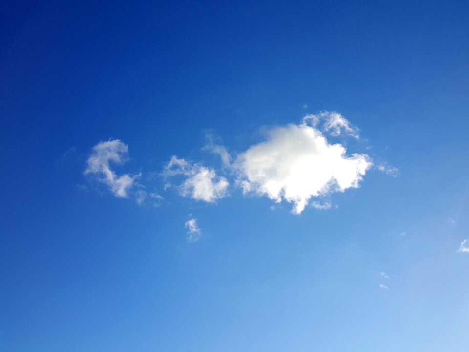 Clouds sky light drift