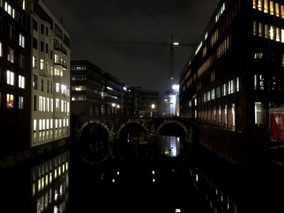 Ellerntorrsbrücke Night