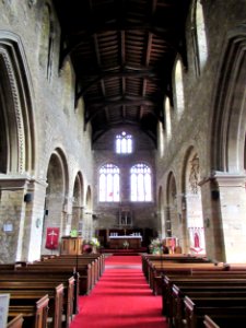 Elstow Abbey, interior 01