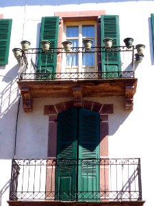 Elizondo (Baztan) - Ventanas y balcones 22