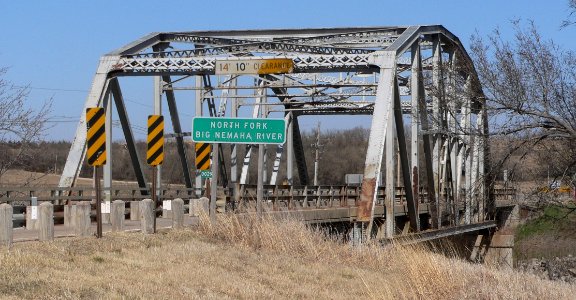 Elk Creek Big Nemaha bridge from S 1