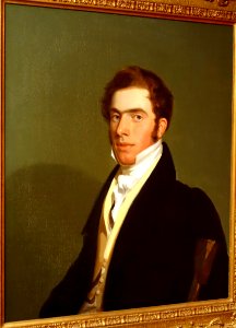Elias Davis Knight by Charles Osgood, c. 1850, oil on canvas - Cape Ann Museum - Gloucester, MA - DSC01187