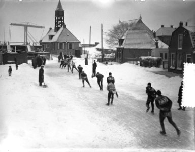 Elfstedentocht. Hindeloopen, Bestanddeelnr 907-5938