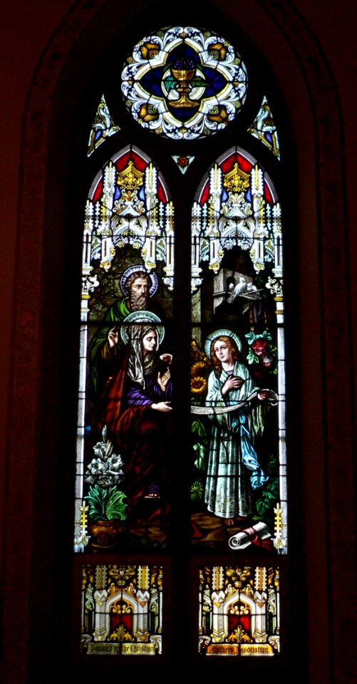 Elgin St. Boniface Church window N nave 5 of 5