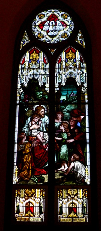 Elgin St. Boniface Church window S apse
