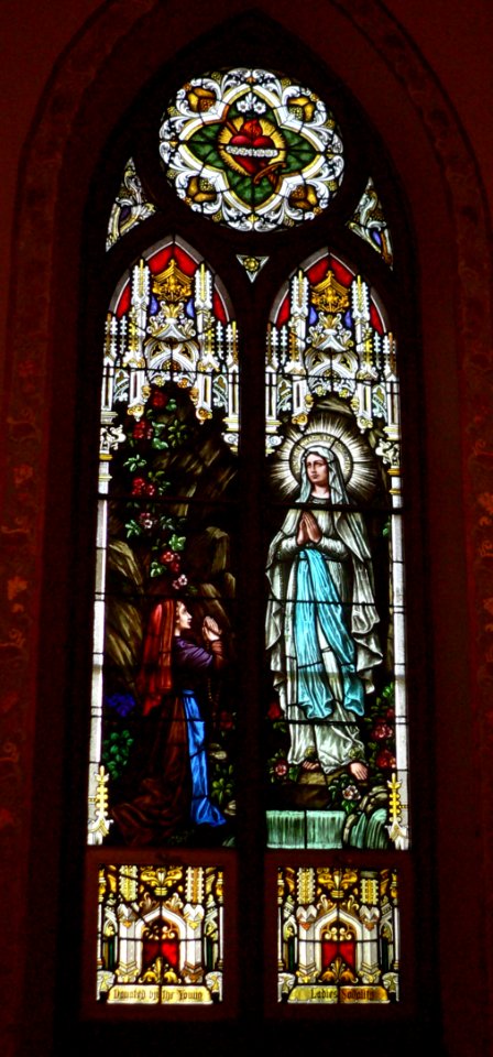 Elgin St. Boniface Church window N nave 4 of 5