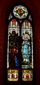 Elgin St. Boniface Church window N nave 4 of 5