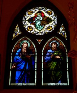 Elgin St. Boniface Church window NE apse
