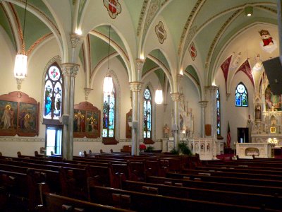 Elgin St. Boniface Church interior 4