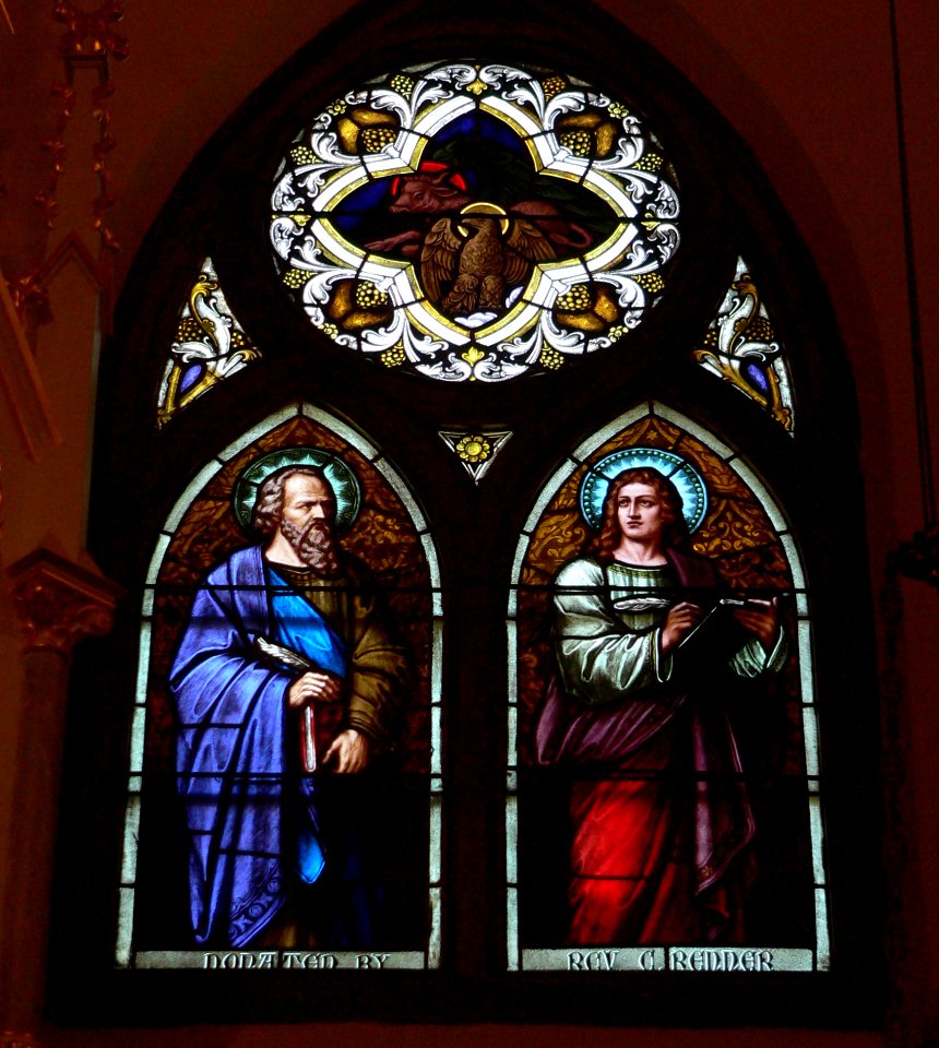 Elgin St. Boniface Church window SE apse