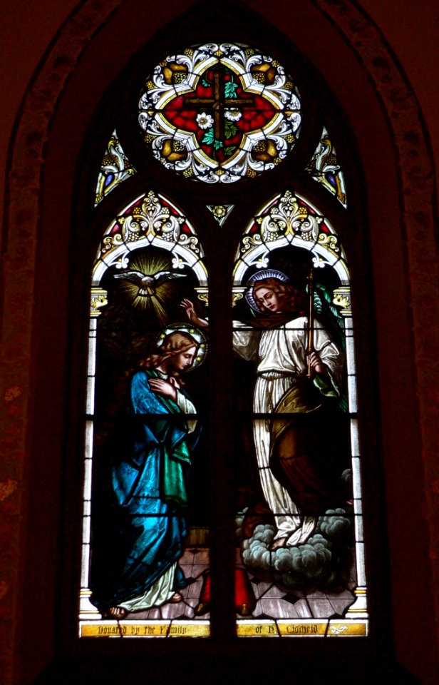 Elgin St. Boniface Church window N nave 3 of 5