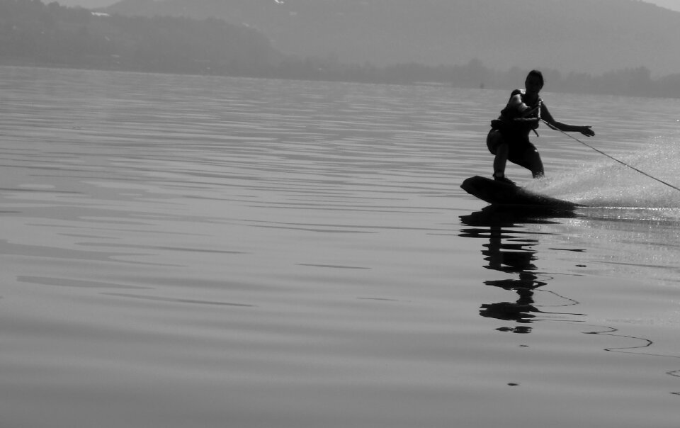 Wakeboarding wake sport