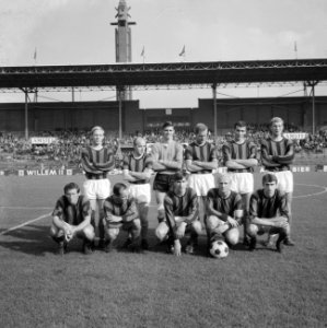 Elftal van DWS. Jan van de Jan van de Zande, Jos Vonhoff, Jan Jongbloed, Anderé , Bestanddeelnr 919-6903