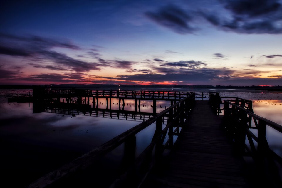 Lake sky southern germany