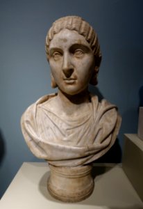 Empress Tranquillina, by the Gordian Master, Roman, 241-244 AD, marble - Middlebury College Museum of Art - Middlebury, VT - DSC07909