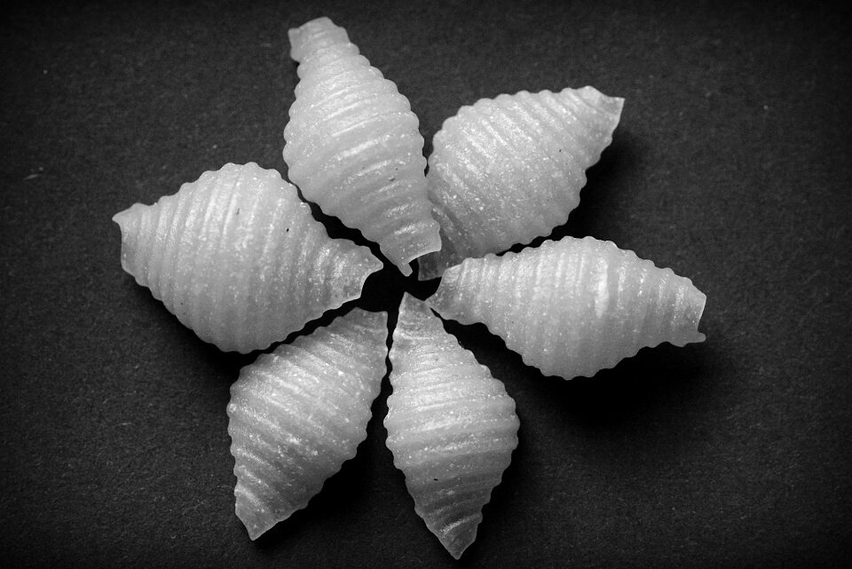 Food black and white gluten-free