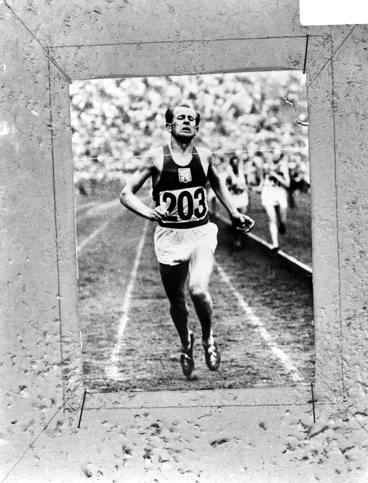 Emiel Zatopek (finish), Bestanddeelnr 921-5049