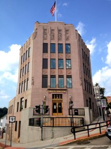 Emigrant Bank building on Route 9 in Ossining NY