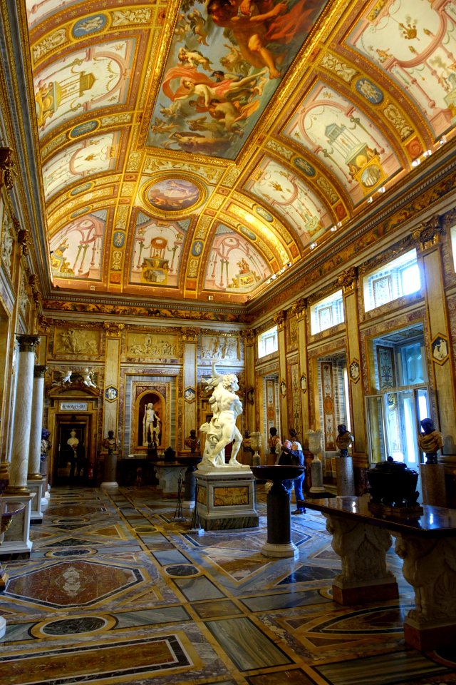 Emperors' Room - Galleria Borghese - Rome, Italy - DSC04599