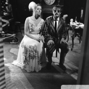 Emmy laat jou niet alleen, toneelstuk AVRO TV Emmy (Ellen Vogel) met Ton Lensi, Bestanddeelnr 921-8146