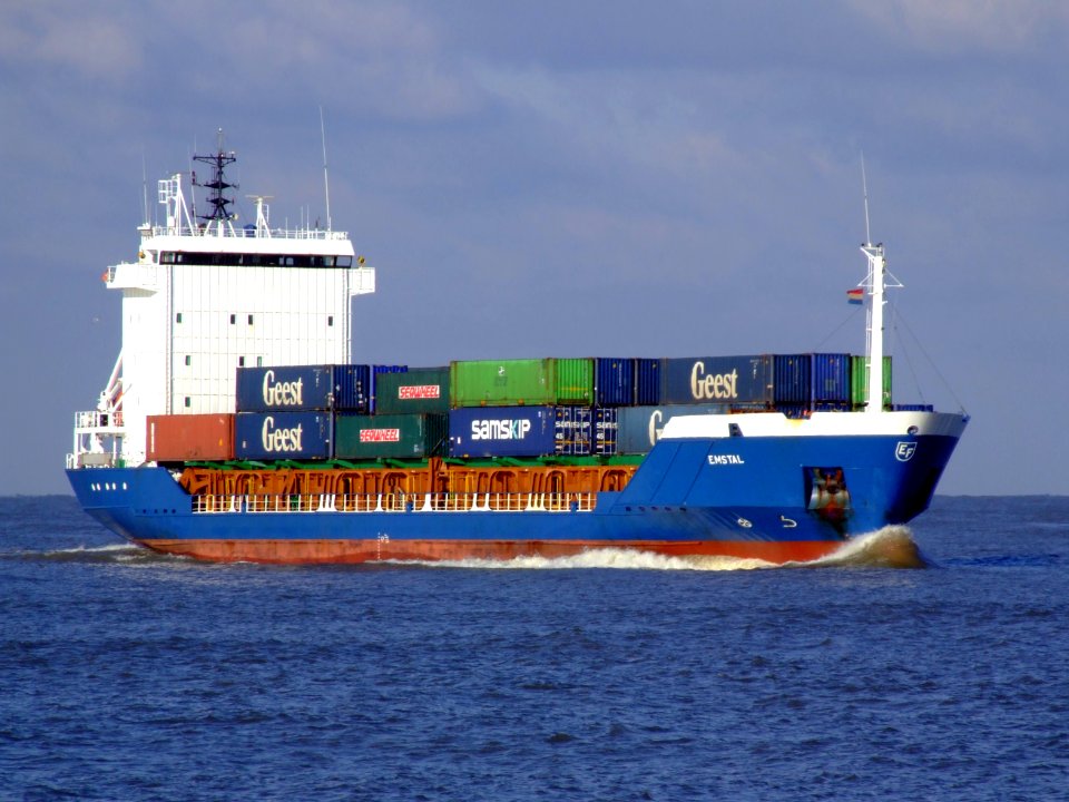 Emstal p2 approaching Port of Rotterdam 25-Jan-2007