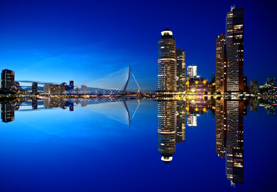 Netherlands city skyscraper