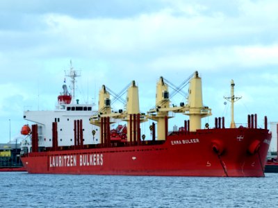 Emma Bulker IMO 9424091 at Port of Amsterdam