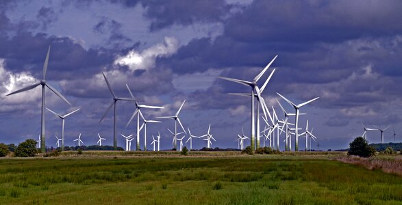 Rotor wind energy power generation