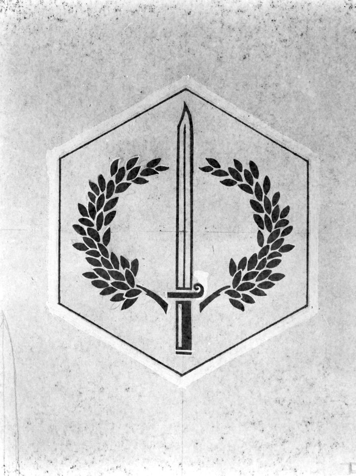 Embleem van Batavia, tevens van 7 december Divisie, Bestanddeelnr 8542